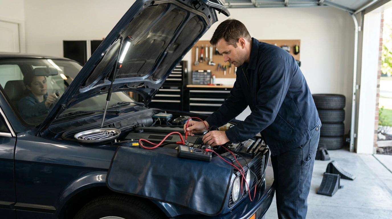 DIY Starter Motor Test: No-Crank Diagnosis Steps
